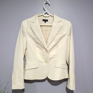 Camille La Vie Women's Cream Blazer and skirt suit set